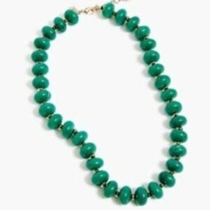 J. Crew Factory Green Beaded Necklace
